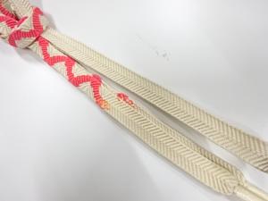 未使用品　正絹　手組帯締め